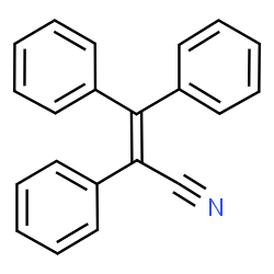 ChemSpider 2D Image | TRIPHENYLPROP-2-ENENITRILE | C21H15N