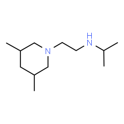 ChemSpider 2D Image | [2-(3,5-dimethylpiperidin-1-yl)ethyl](isopropyl)amine | C12H26N2
