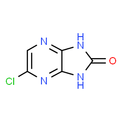 ChemSpider 2D Image | 5-chloro-1H,2H,3H-imidazo[4,5-b]pyrazin-2-one | C5H3ClN4O