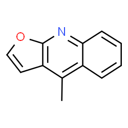ChemSpider 2D Image | 4-methylfuro(2,3-b)quinoline | C12H9NO
