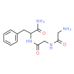 ChemSpider 2D Image | Glycylglycylphenylalaninamide | C13H18N4O3