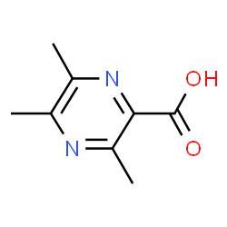 ChemSpider 2D Image | 3,5,6-trimethylpyrazinecarboxylic acid | C8H10N2O2
