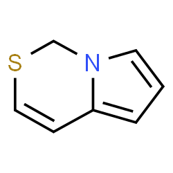 ChemSpider 2D Image | Pyrrolo[1,2-c][1,3]thiazine | C7H7NS