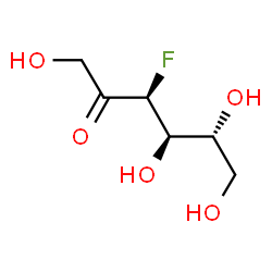 ChemSpider 2D Image | 3-Deoxy-3-fluoro-D-fructose | C6H11FO5