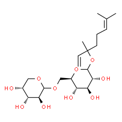 ChemSpider 2D Image | linalyl 6-O-arabinopyranosylglucopyranoside | C21H36O10