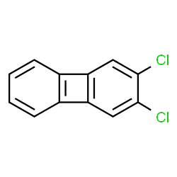 ChemSpider 2D Image | 2,3-Dichlorobiphenylene | C12H6Cl2