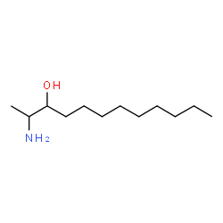 ChemSpider 2D Image | 2-Amino-3-dodecanol | C12H27NO