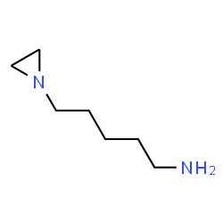 ChemSpider 2D Image | N-(5-aminopentyl)aziridine | C7H16N2