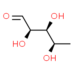 ChemSpider 2D Image | 5-deoxyxylose | C5H10O4