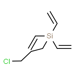 ChemSpider 2D Image | trivinyl(3-chloropropyl)silane | C9H15ClSi