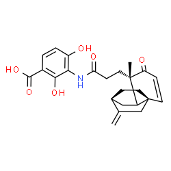 ChemSpider 2D Image | platencin; PTN | C24H27NO6