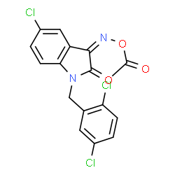 ChemSpider 2D Image | C30 | C17H11Cl3N2O3