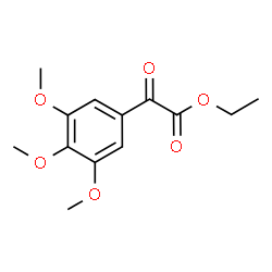 ChemSpider 2D Image | Ethyl 3,4,5-trimethoxybenzoylformate | C13H16O6