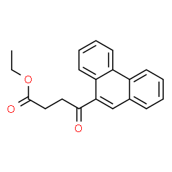 ChemSpider 2D Image | Ethyl Î³-oxo-9-phenanthrenebutanoate | C20H18O3
