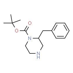 ChemSpider 2D Image | 1-n-boc-2-benzylpiperazine | C16H24N2O2
