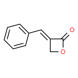 ChemSpider 2D Image | (3E)-3-Benzylidene-2-oxetanone | C10H8O2
