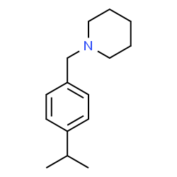 ChemSpider 2D Image | 1-(4-Isopropylbenzyl)piperidine | C15H23N