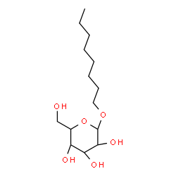 ChemSpider 2D Image | Octyl hexopyranoside | C14H28O6