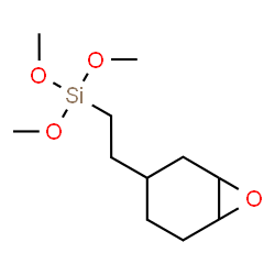 ChemSpider 2D Image | Trimethoxy[2-(7-oxabicyclo[4.1.0]hept-3-yl)ethyl]silane | C11H22O4Si