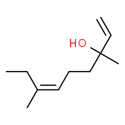 ChemSpider 2D Image | (6Z)-3,7-Dimethyl-1,6-nonadien-3-ol | C11H20O