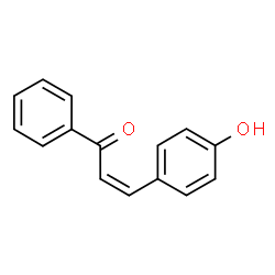ChemSpider 2D Image | (2Z)-3-(4-Hydroxyphenyl)-1-phenyl-2-propen-1-one | C15H12O2
