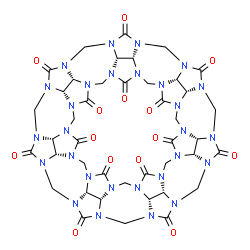 ChemSpider 2D Image | cucurbit[7]uril | C42H42N28O14