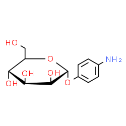 ChemSpider 2D Image | 4-Aminophenyl alpha-D-mannopyranoside | C12H17NO6