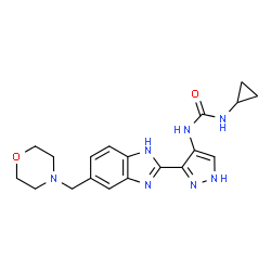 ChemSpider 2D Image | AT9283 | C19H23N7O2