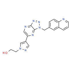 ChemSpider 2D Image | PF-04217903 | C19H16N8O