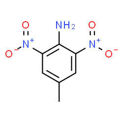 ChemSpider 2D Image | 2,6-Dinitro-4-methylaniline | C7H7N3O4