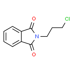 ChemSpider 2D Image | 2-(3-chloropropyl)isoindole-1,3-dione | C11H10ClNO2