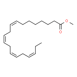 ChemSpider 2D Image | Methyl (8Z,11Z,14Z,17Z)-8,11,14,17-icosatetraenoate | C21H34O2