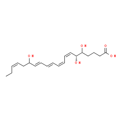 ChemSpider 2D Image | Lipoxin A5 | C20H30O5