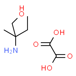 ChemSpider 2D Image | 2-Amino-2-methyl-1-butanol ethanedioate (1:1) | C7H15NO5