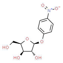 ChemSpider 2D Image | 4-Nitrophenyl beta-D-xylofuranoside | C11H13NO7