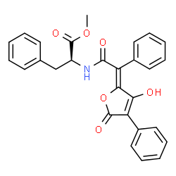 ChemSpider 2D Image | RHIZOCARPIC ACID | C28H23NO6