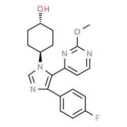 ChemSpider 2D Image | SB239063 | C20H21FN4O2