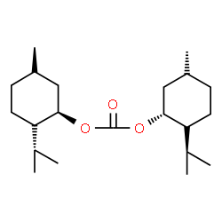 ChemSpider 2D Image | Bis[(1R,2R,5S)-2-isopropyl-5-methylcyclohexyl] carbonate | C21H38O3