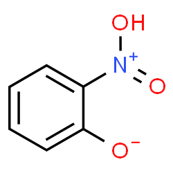 ChemSpider 2D Image | 2-[Hydroxy(oxo)ammonio]phenolate | C6H5NO3