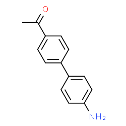 ChemSpider 2D Image | 1-(4'-Amino-4-biphenylyl)ethanone | C14H13NO