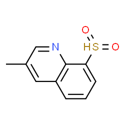 ChemSpider 2D Image | 8-hydrosulfonyl-2-methylquinoline | C10H8NO2S