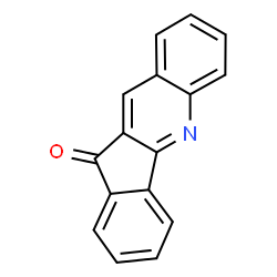 ChemSpider 2D Image | 11H-Indeno[1,2-b]quinolin-11-one | C16H9NO