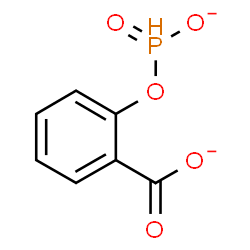 ChemSpider 2D Image | 2-[(Dioxidophosphoranyl)oxy]benzoate | C7H5O5P