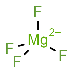 ChemSpider 2D Image | Tetrafluoromagnesate(2-) | F4Mg