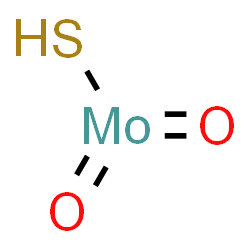 ChemSpider 2D Image | Dioxo(sulfanyl)molybdenum | HMoO2S