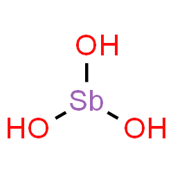 ChemSpider 2D Image | Antimonous acid | H3O3Sb