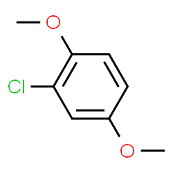 ChemSpider 2D Image | 2,5-dimethoxychlorobenzene | C8H9ClO2