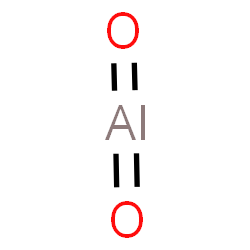 ChemSpider 2D Image | dioxoaluminum | AlO2