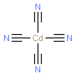 ChemSpider 2D Image | tetracyanocadmium | C4CdN4
