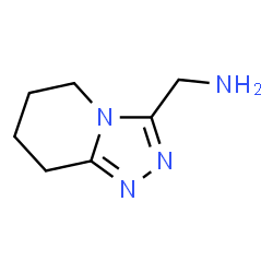 ChemSpider 2D Image | 5,6,7,8-Tetrahydro-1,2,4-triazolo[4,3-a]pyridine-3-methanamine | C7H12N4